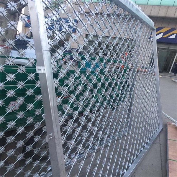 監(jiān)獄太陽花鋼網墻